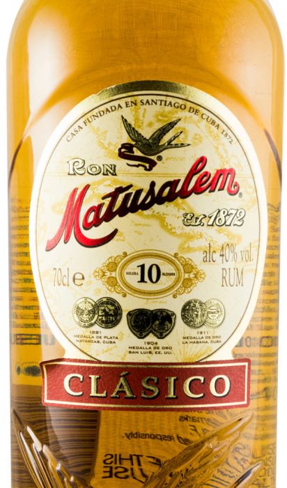 Rum Matusalem Clássico 10 anos