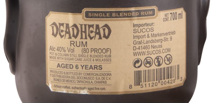 Rum Deadhead 6 anos