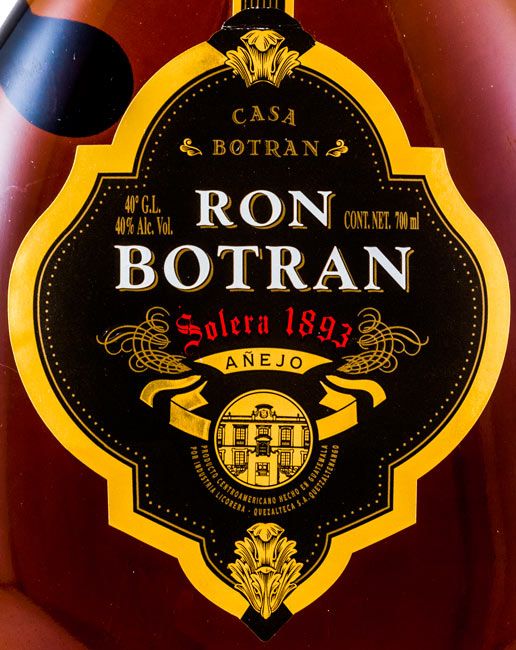 1893 Rum Botran Solera Añejo Decanter