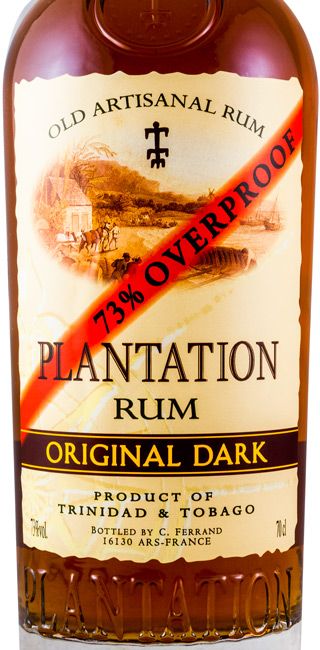 Rum Plantation Trinidad Original Dark Overproof