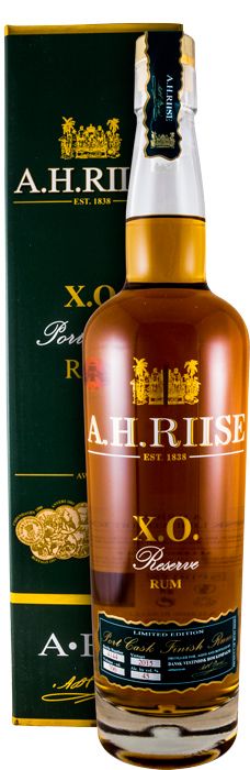 Rum A. H. Riise XO Port Cask Reserve Edição Limitada