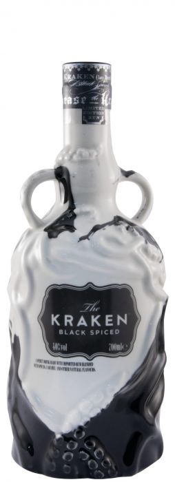 Rum Kraken Black Spiced Edição Limitada (garrafa em cerâmica branca)