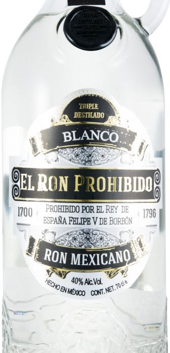 Rum El Ron Prohibido Blanco