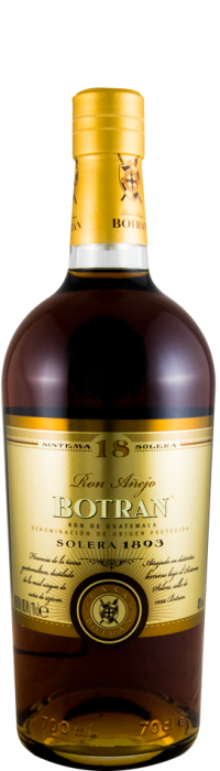 Rum Botran Sistema Solera 18 years
