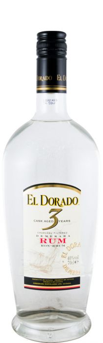 Rum El Dorado 3 anos