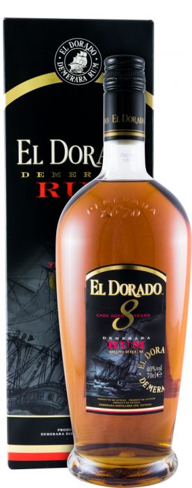 Rum El Dorado 8 anos