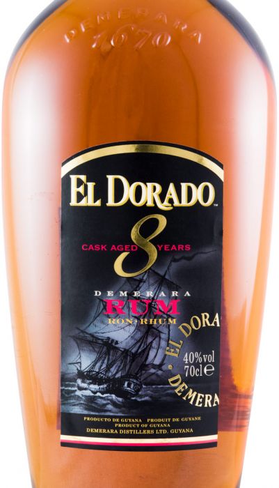 Rum El Dorado 8 anos