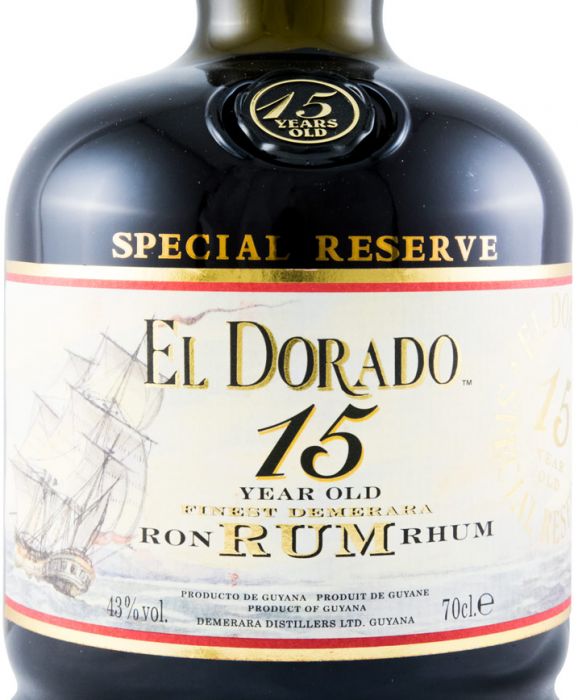 Rum El Dorado 15 years