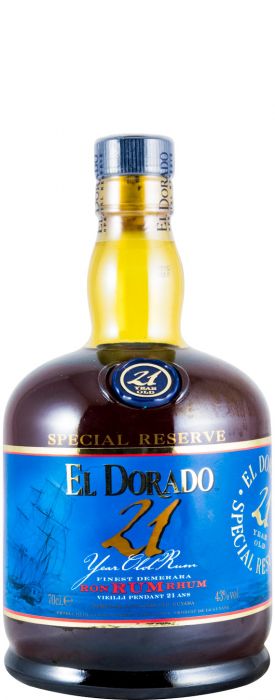 Rum El Dorado 21 years