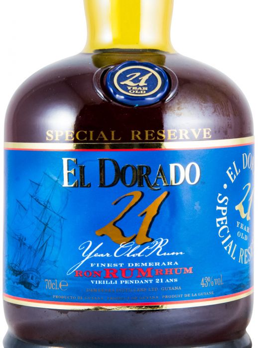 Rum El Dorado 21 years