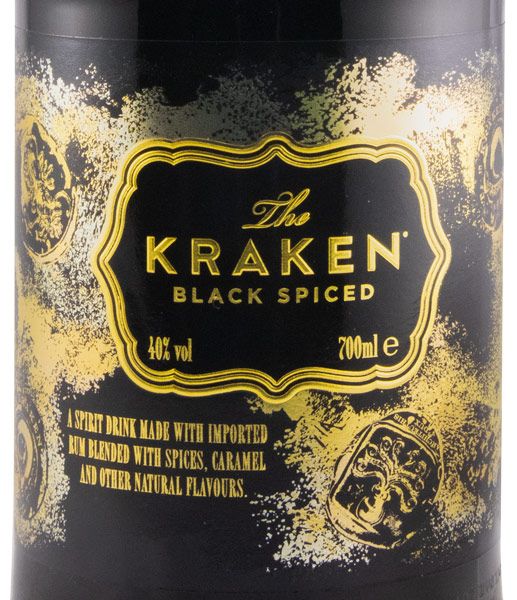 Rum Kraken Black Spiced Limited Edition (black ceramic bottle)