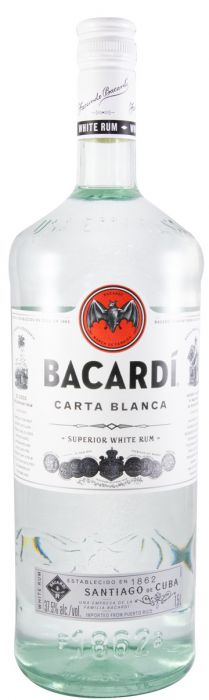 Rum Bacardí Carta Blanca 1,5L