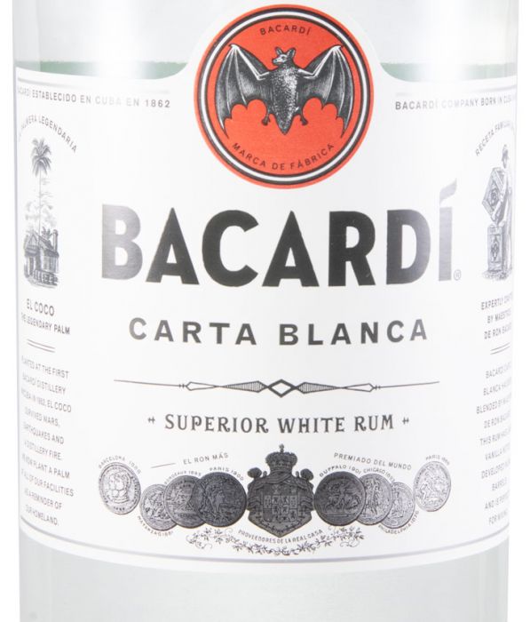 Rum Bacardí Carta Blanca 1,5L