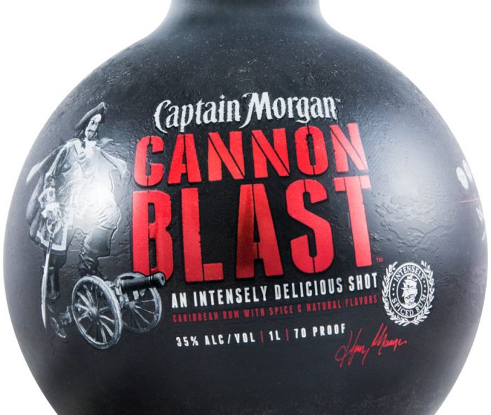 Rum Captain Morgan Cannon Blast 1L