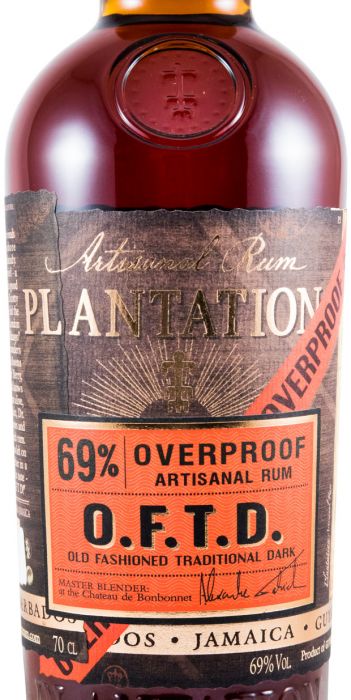 Rum Plantation Traditional Dark 69% Overproof