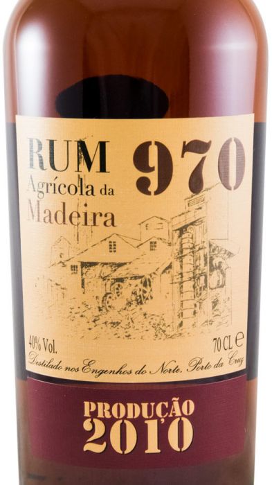2010 Rum Agrícola da Madeira 970