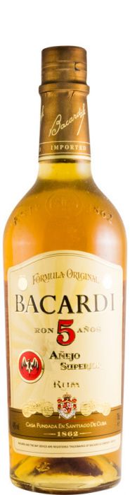 Rum Bacardi 5 anos Anejo Superior