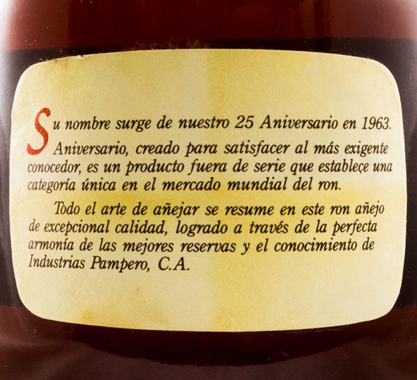 Rum Pampero Aniversario 75cl