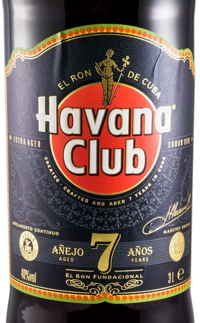 Rum Havana Club Añejo 7 years 3L