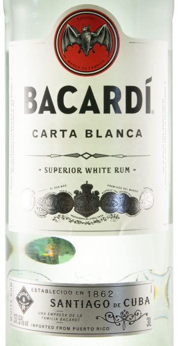 Rum Bacardí 3L