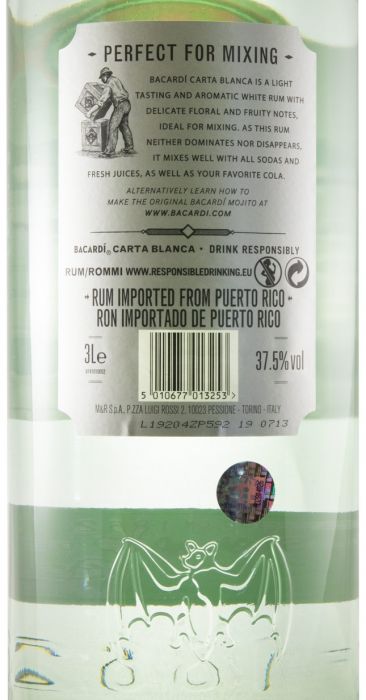 Rum Bacardí 3L