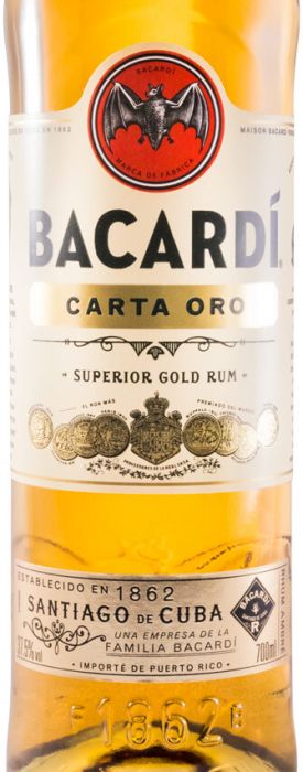 Rum Bacardí Carta Oro