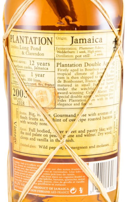 2005 Rum Plantation Jamaica Vintage Edition