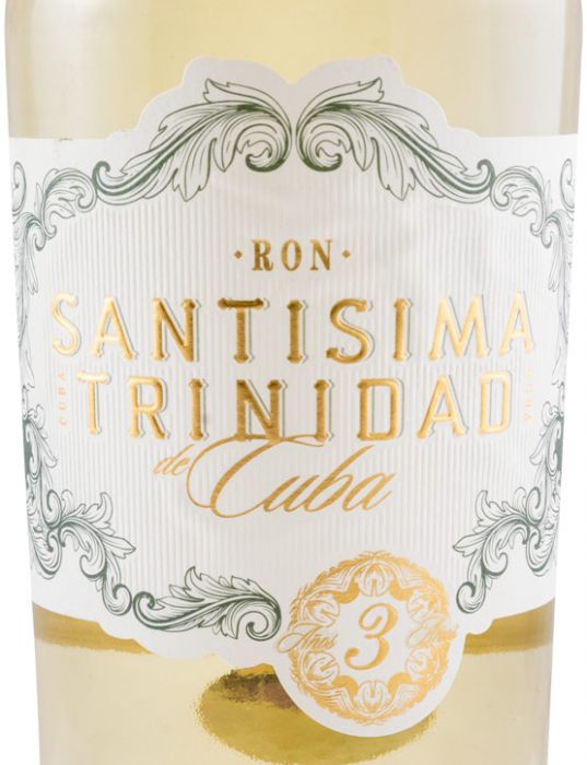 Rum Santisima Trinidad 3 anos