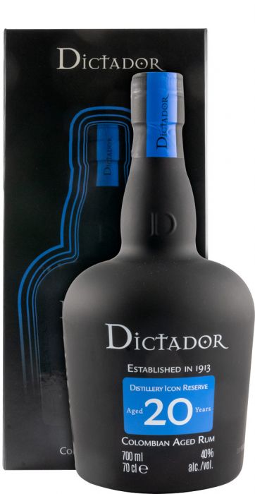 Rum Dictador Blanco 20 anos