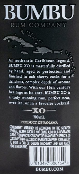 Rum Bumbu XO Handcrafted