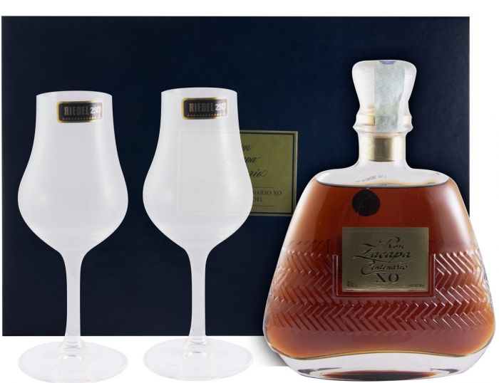 Rum Zacapa Centenario XO c/2 Copos Riedel