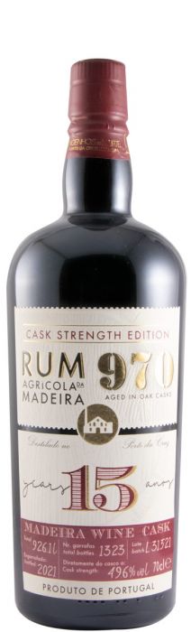Rum Agrícola da Madeira 970 Cask Strength 15 anos 49.6%