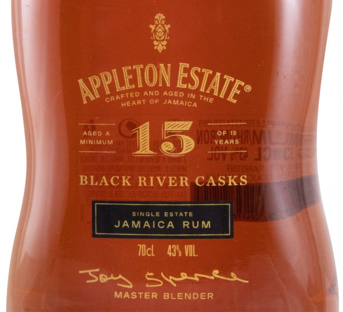 Rum Appleton Estate Black River Casks 15 anos
