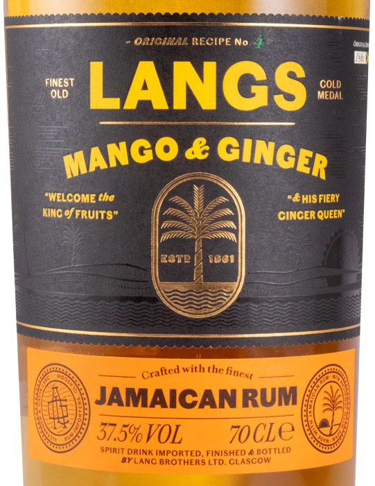 Rum Langs Mango & Ginger