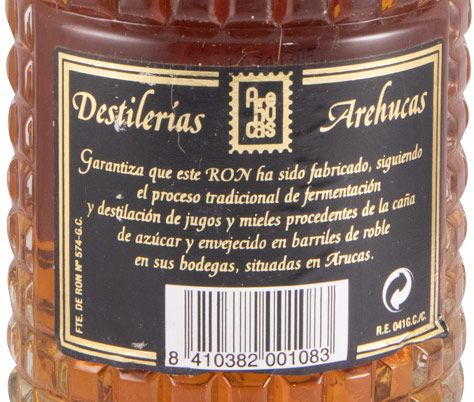 Rum Arehucas Añejo Reserva Especial 12 years