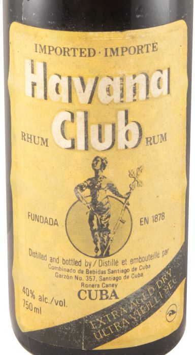 Rum Havana Club Extra Aged Dry 7 years (old label)