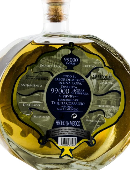 Tequila Corralejo 99000 Horas Anejo Edicion Conmemorativa