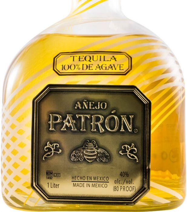 Tequila Patrón Añejo 1L