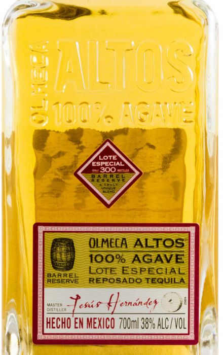 Tequila Olmeca Altos Reposado 100% Agave