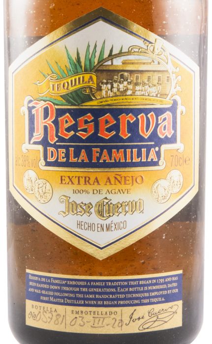 Tequila Jose Cuervo Reserva de la Familia Extra Añejo Edição 2019