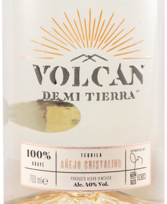 Tequila Volcán de Mi Tierra Añejo Cristalino