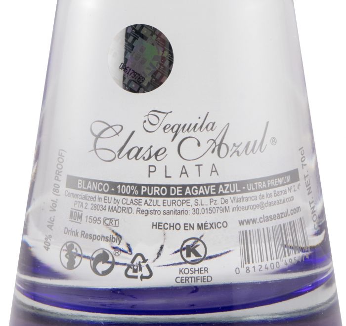 Tequila Clase Azul Plata