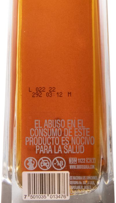 Tequila 1800 Milenio Extra Añejo