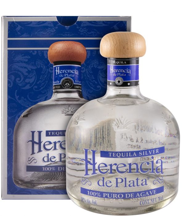 Tequila Herencia de Plata Silver 100% Agave