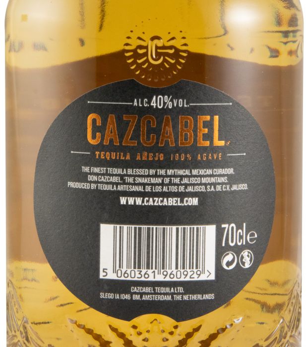 Tequila Cazcabel Añejo