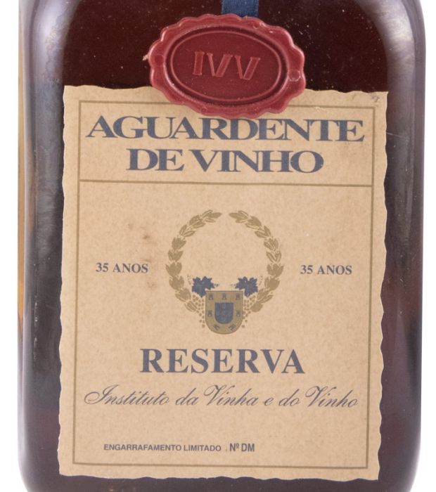 Aguardente Vínica IVV Reserva 35 anos