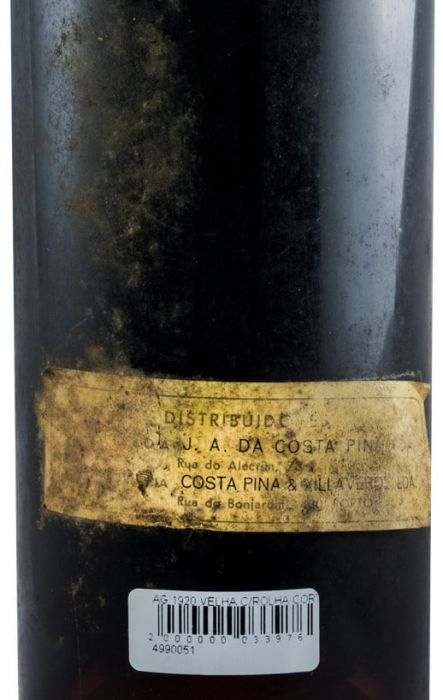 Aguardente 1920 Velha (rolha em cortiça) 1L