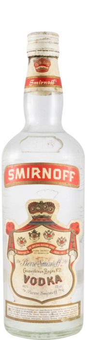 Vodka Smirnoff Red (old label)
