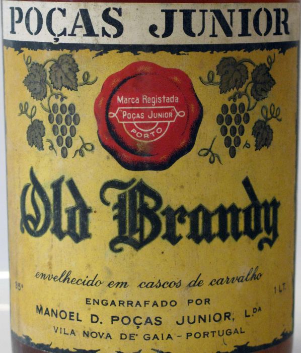 Brandy Poças Junior Old Brandy 1L
