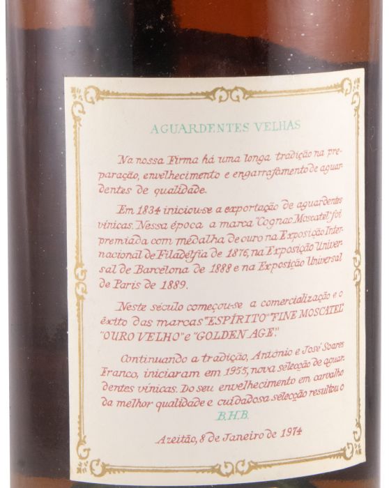 Aguardente Vínica José Maria da Fonseca Velha Reserva 75cl